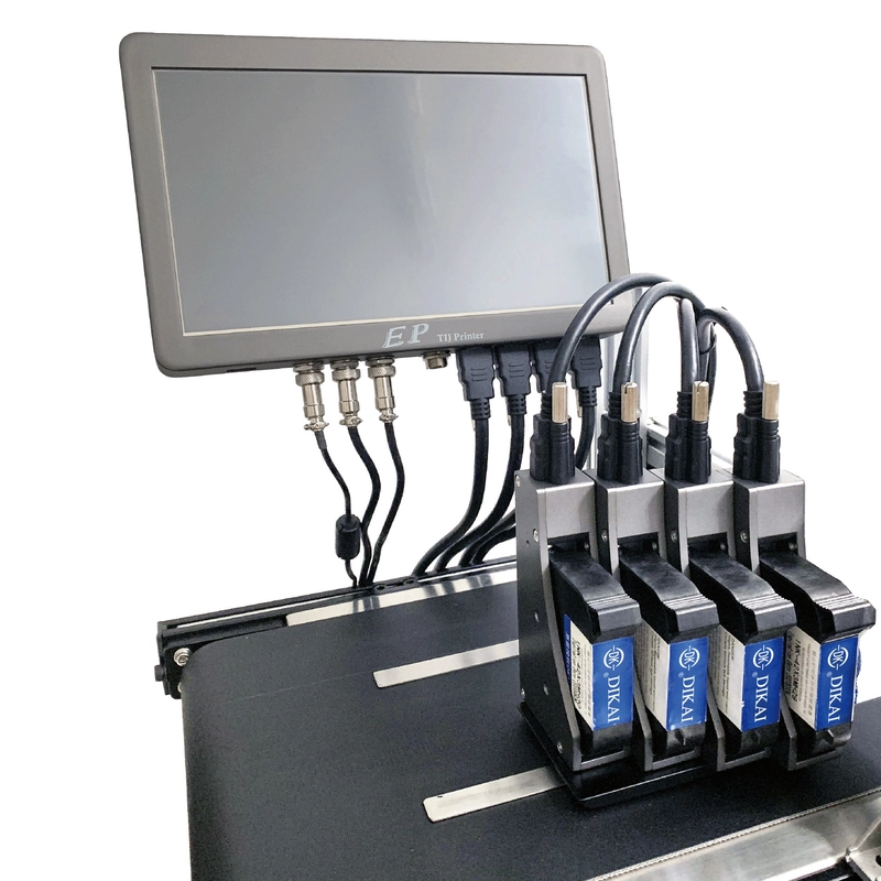 Equipo Loteador marca Dikai modelo EP-4 con cuatro cabezales